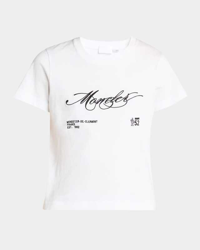 Embroidered Short-Sleeve T-Shirt
